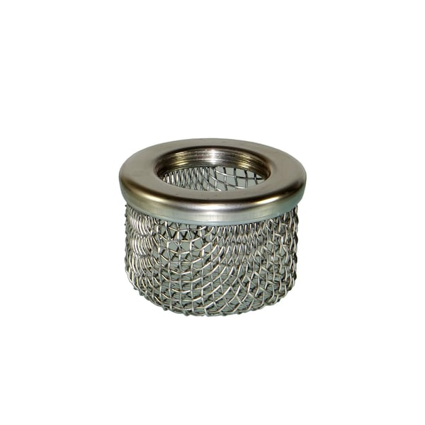 Bedford Precision Inlet Strainer-1in NPT, 8 Mesh, Replacement Part for Graco